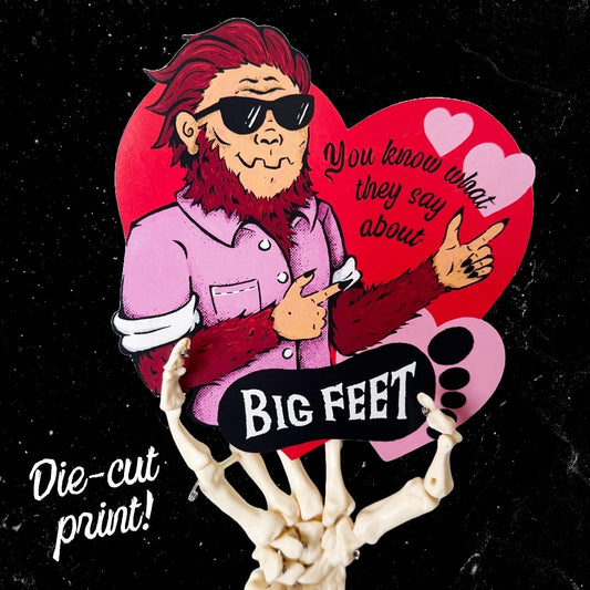 Big Foot Valentine