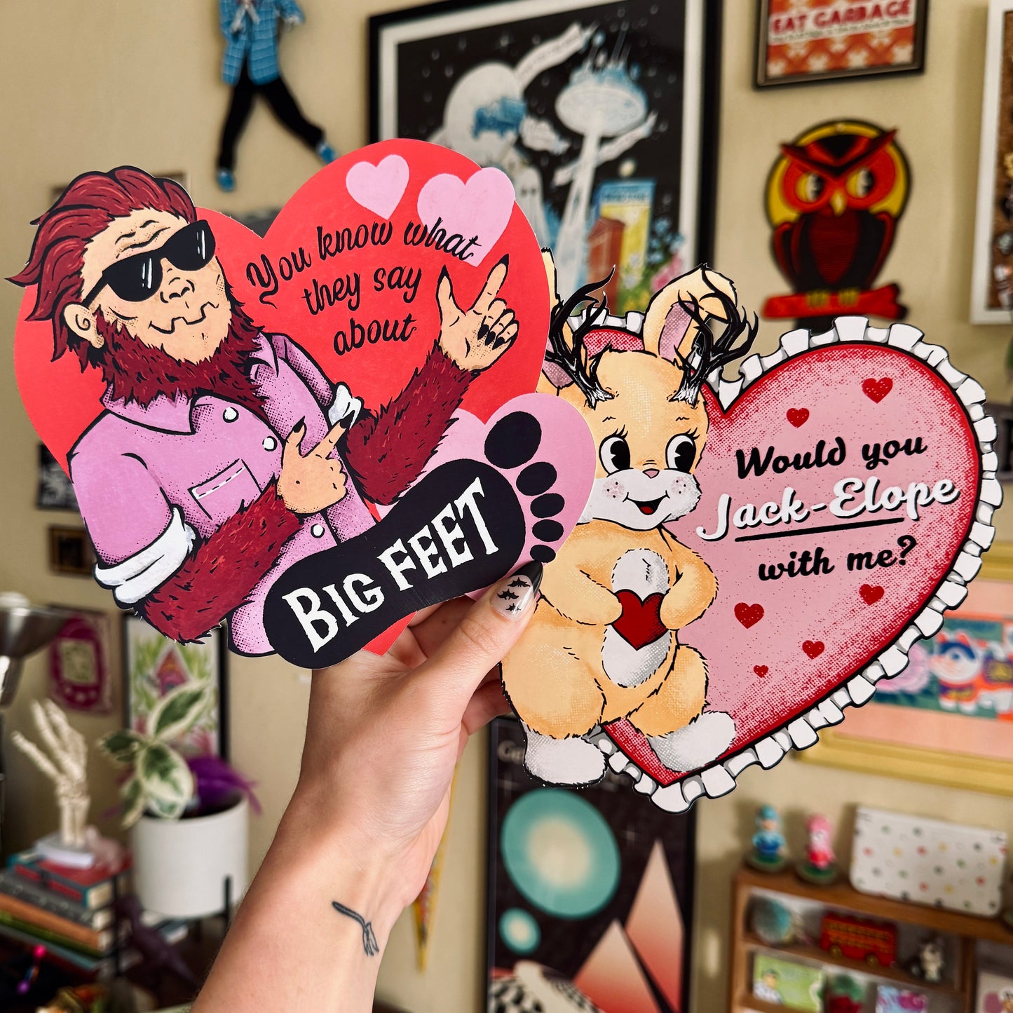Big Foot Valentine