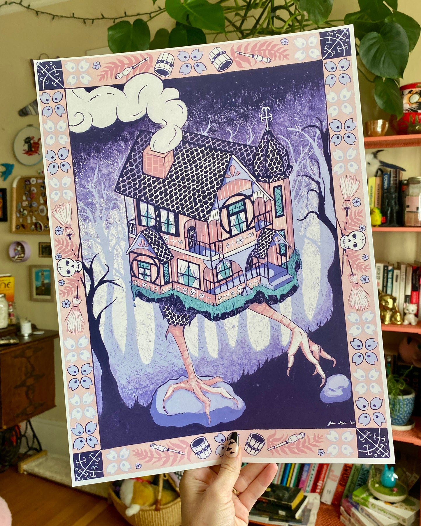 Baba Yaga Dream House Print