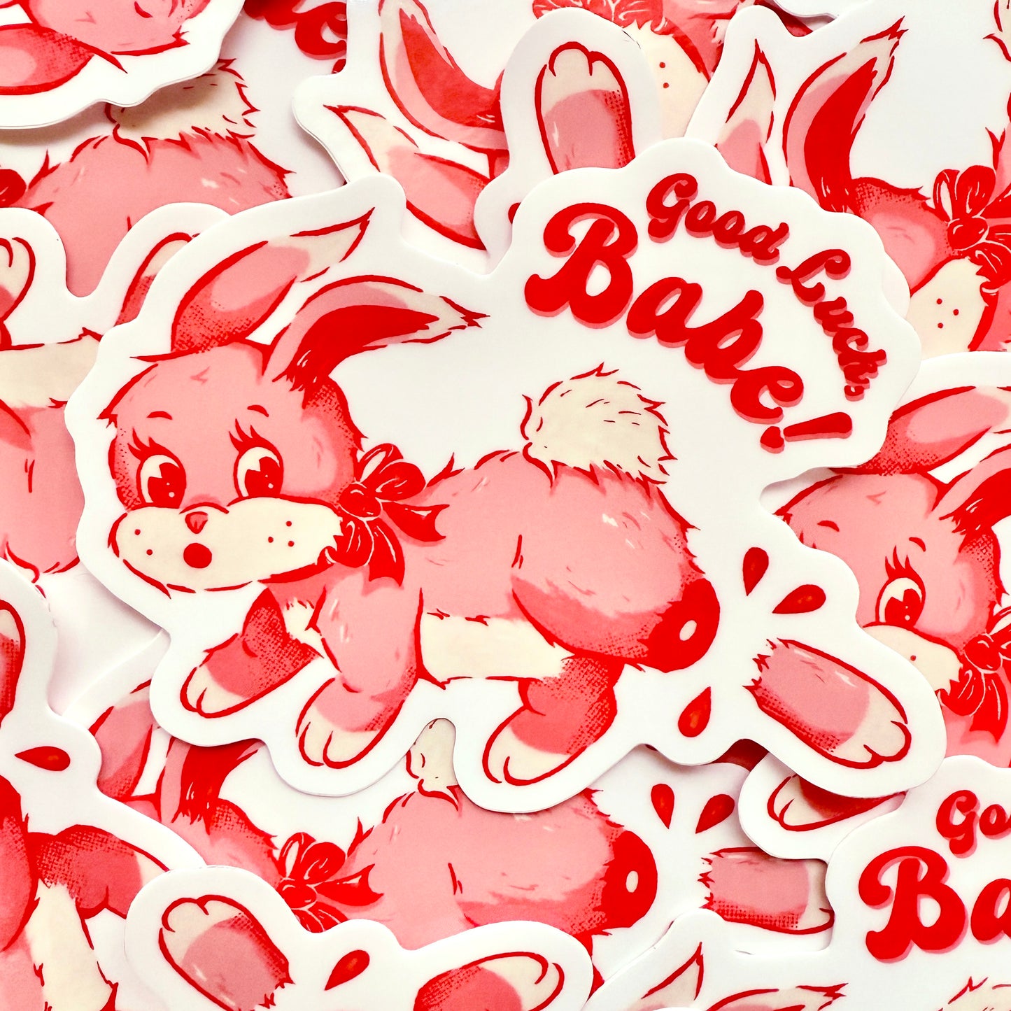 Good Luck Babe Sticker