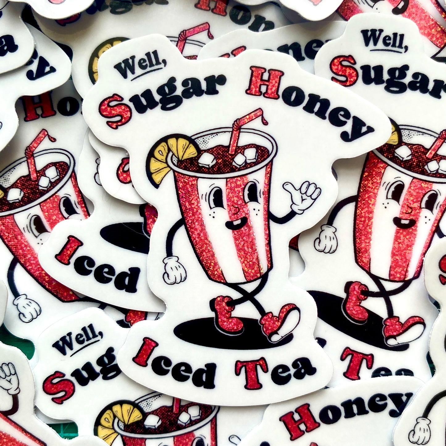 Sugar Honey Iced Tea Sticker
