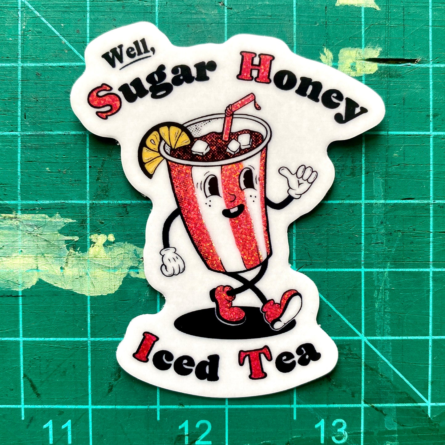 Sugar Honey Iced Tea Sticker