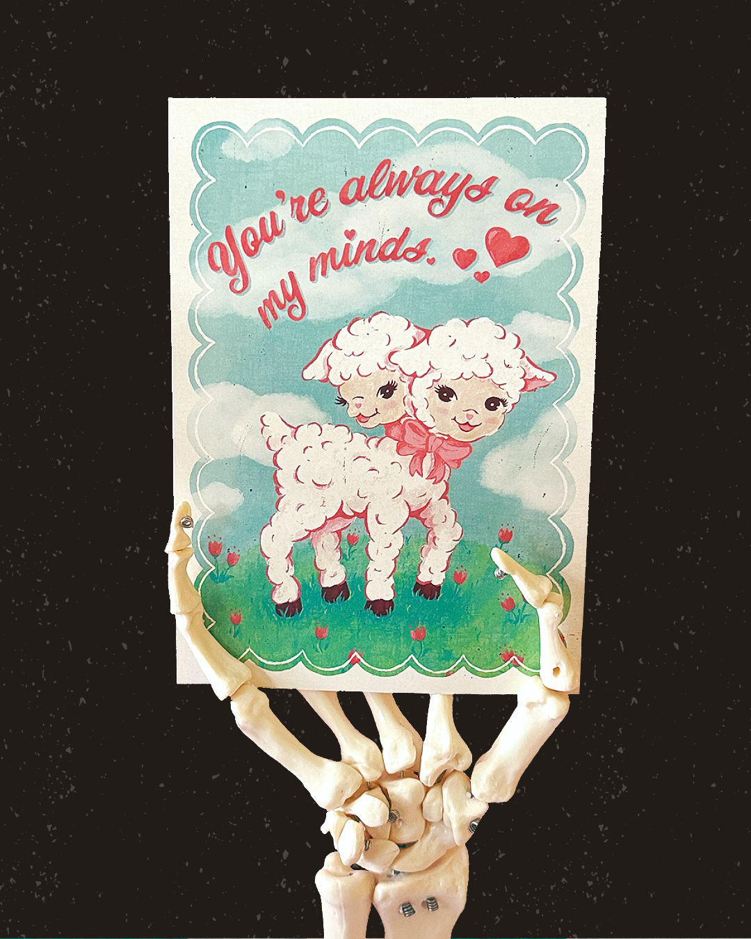 Two-Headed Lamb Print