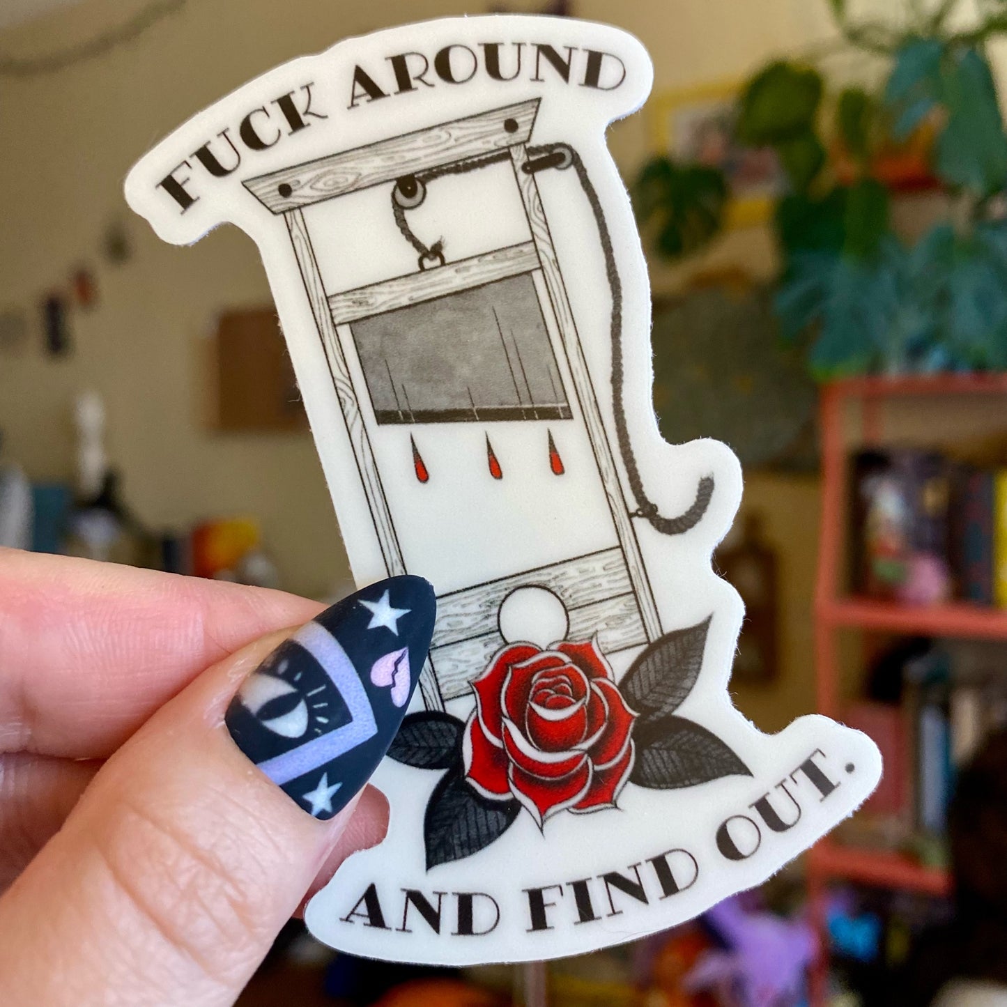 Guillotine Sticker