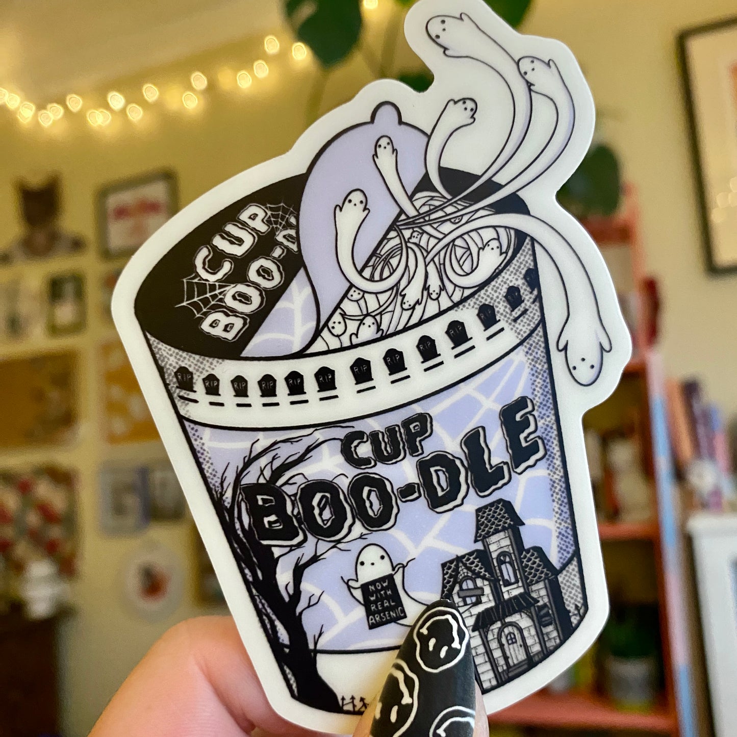 Cup Boo-dle Sticker