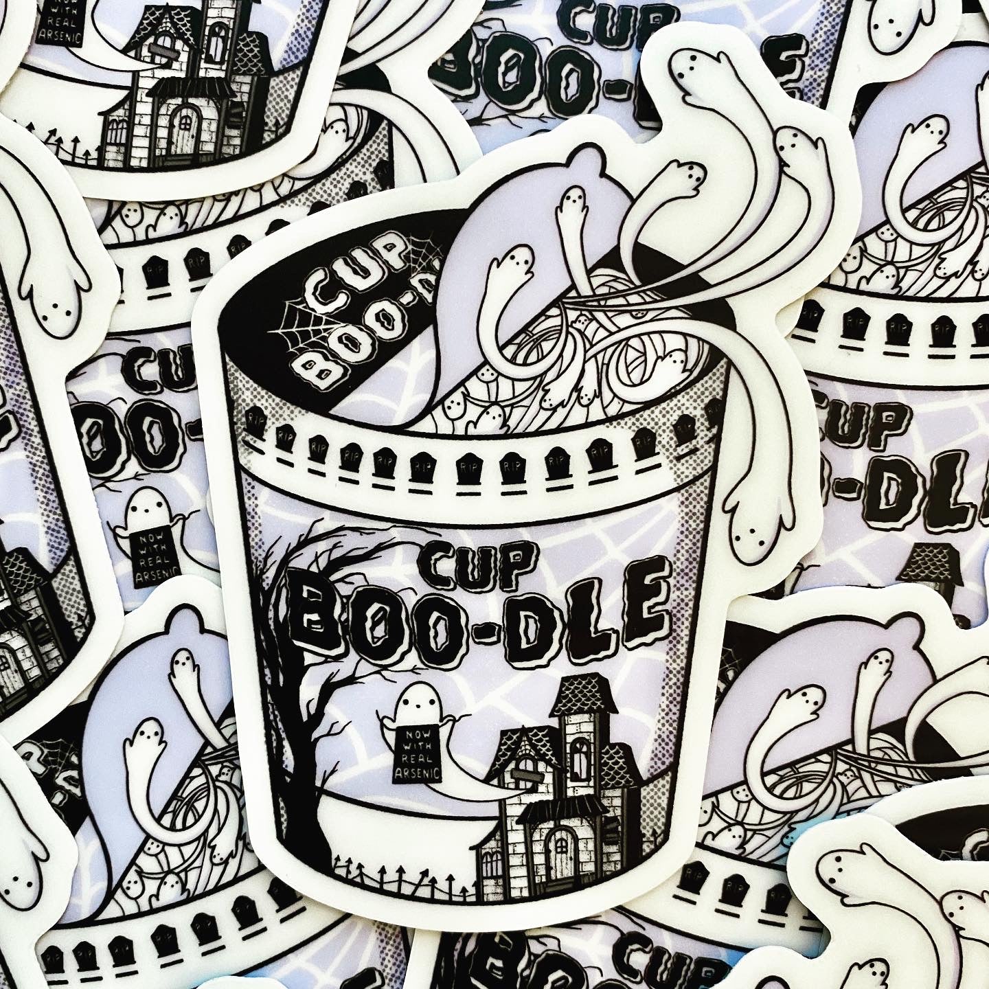 Cup Boo-dle Sticker