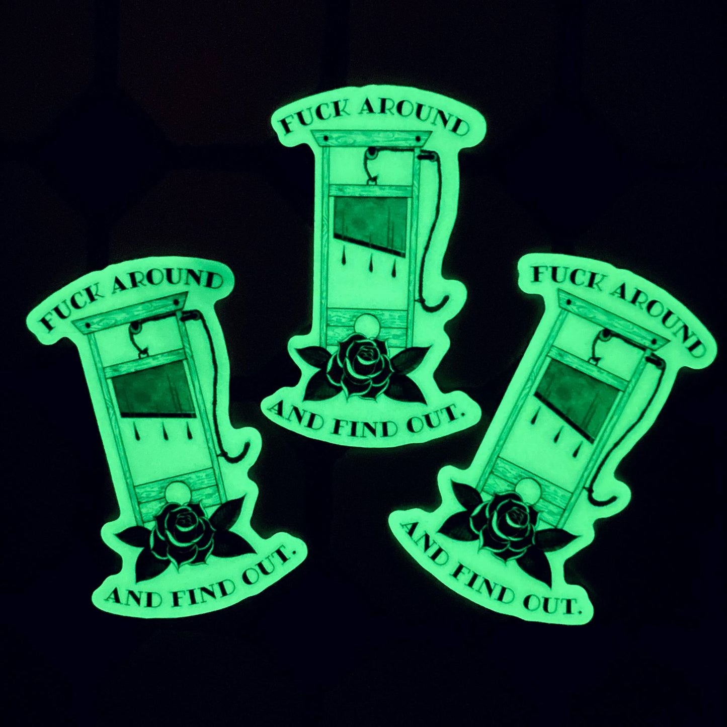 Guillotine Sticker