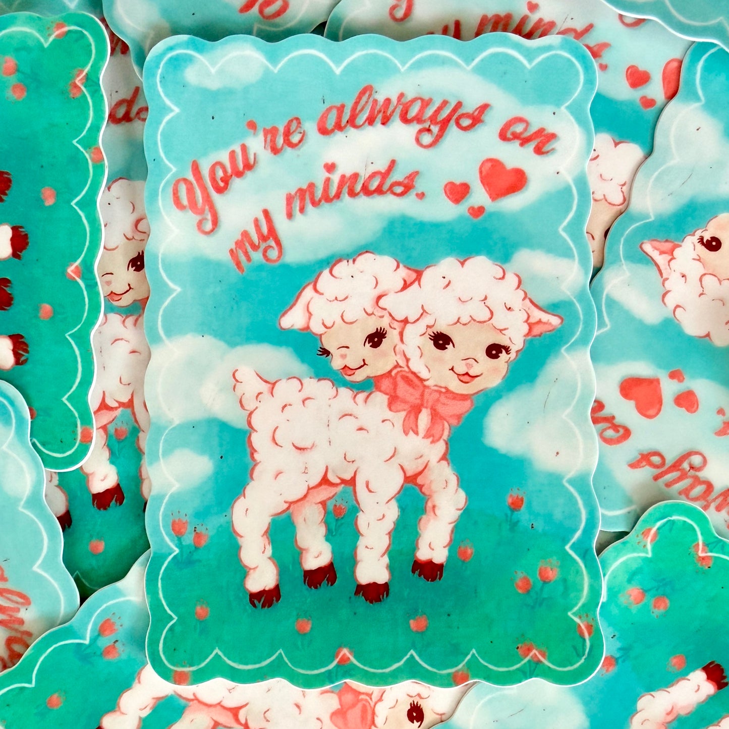 Two-Headed Lamb Sticker