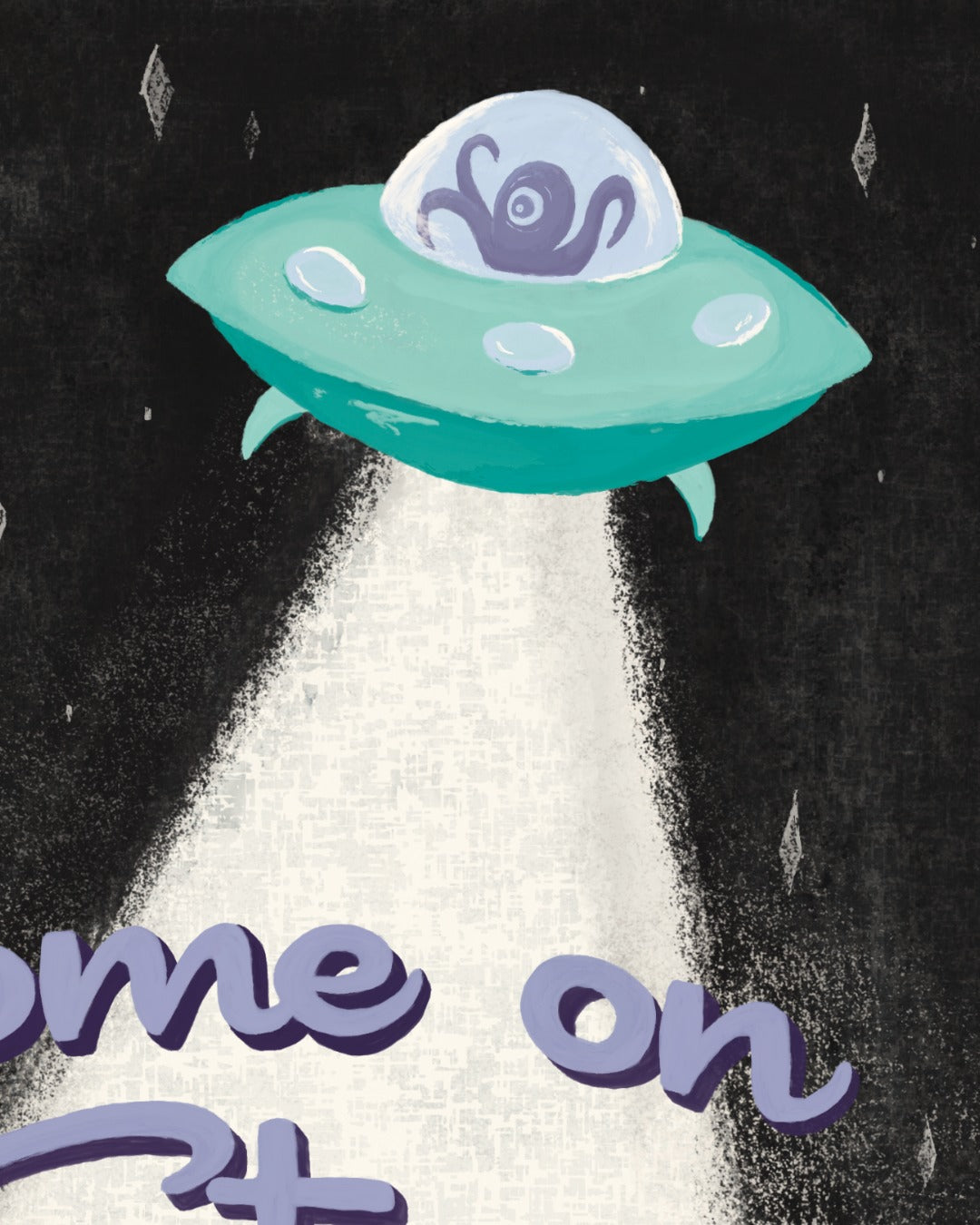 Home on the Strange Print