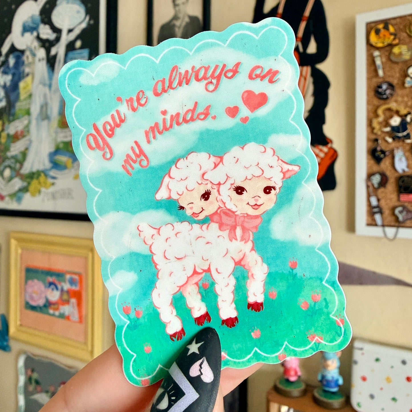 Two-Headed Lamb Sticker