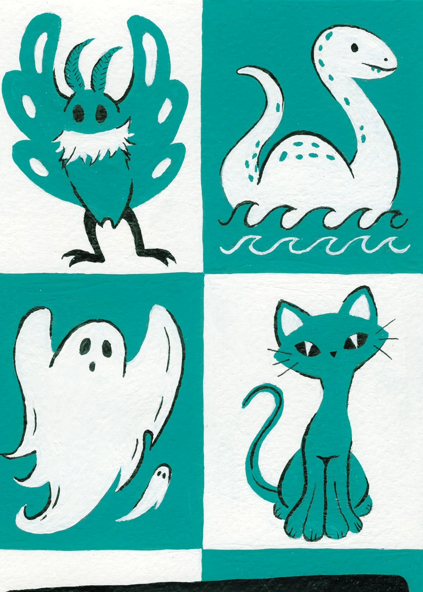 Grid O' Cryptids Print