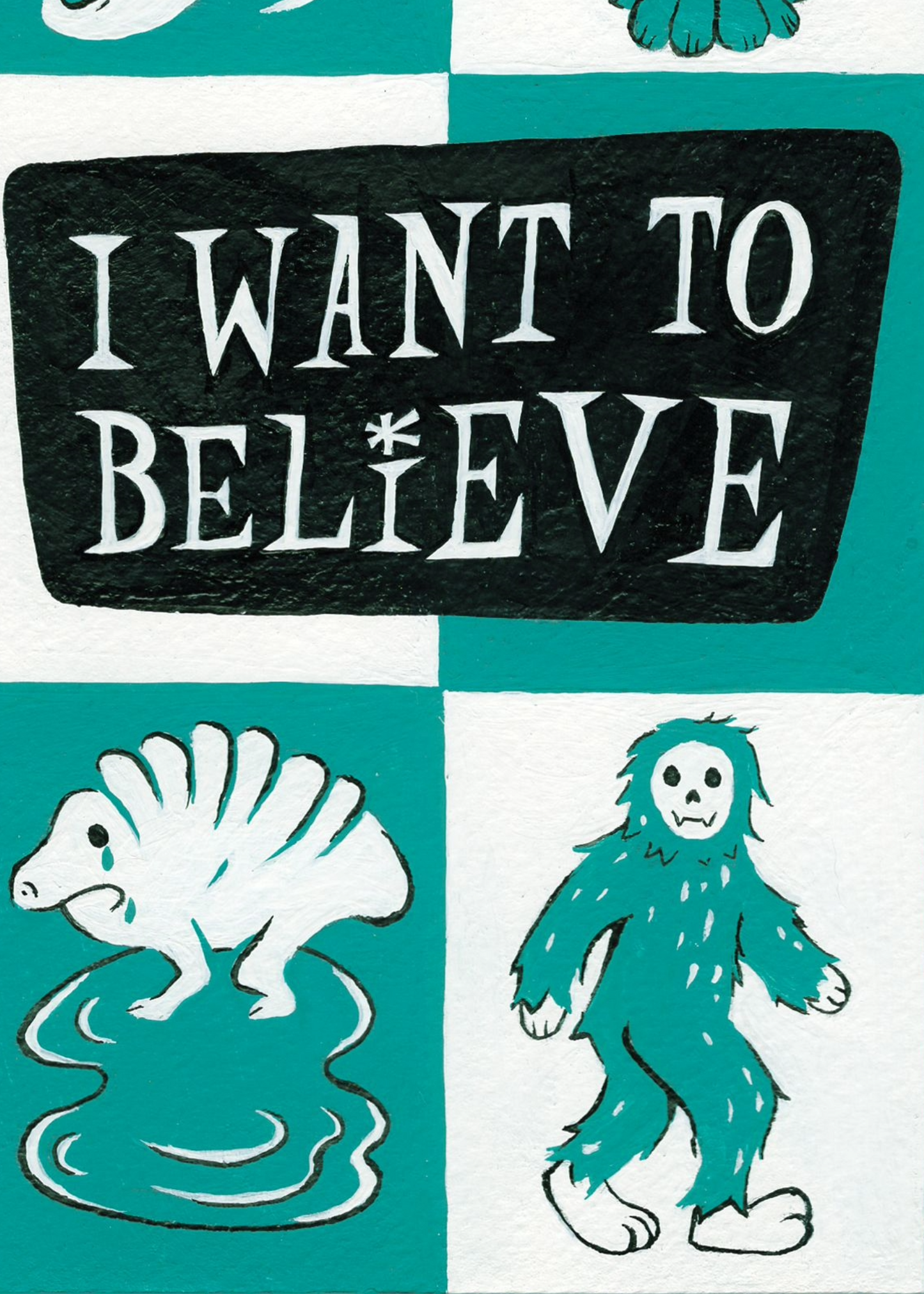 Grid O' Cryptids Print