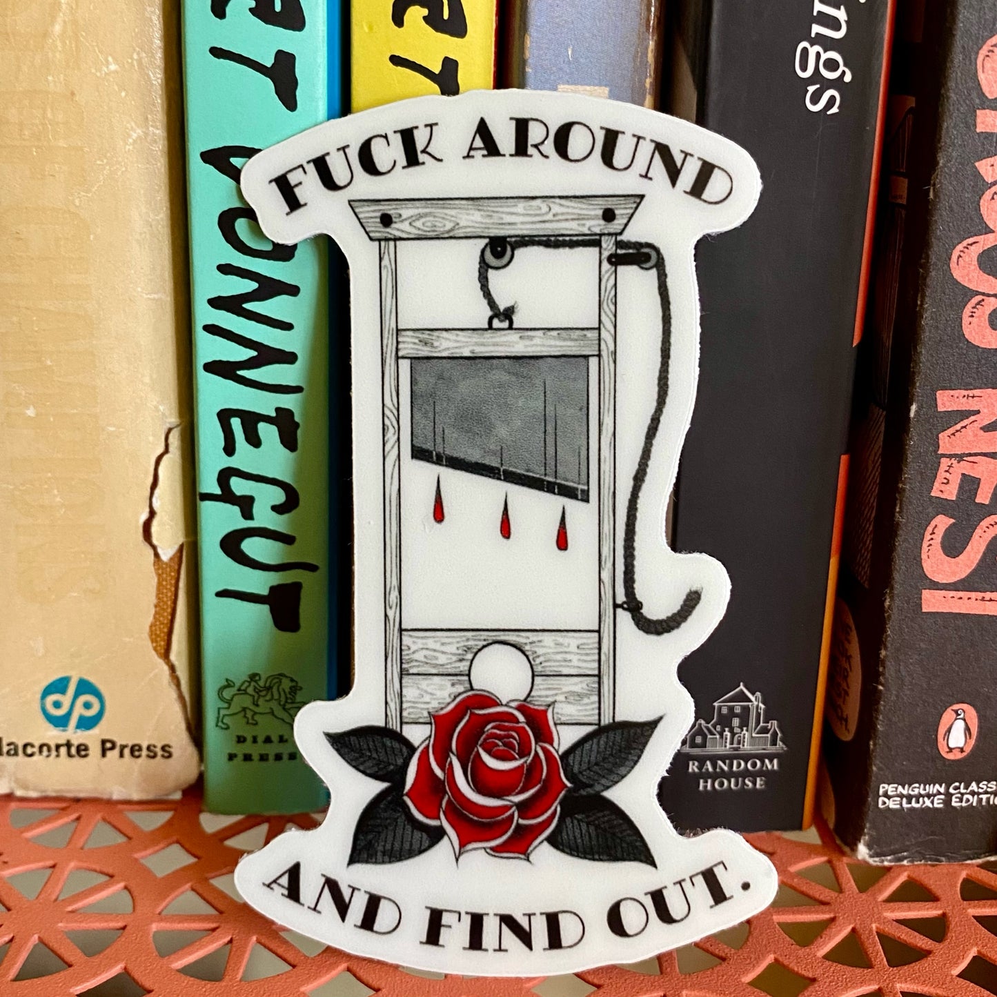 Guillotine Sticker